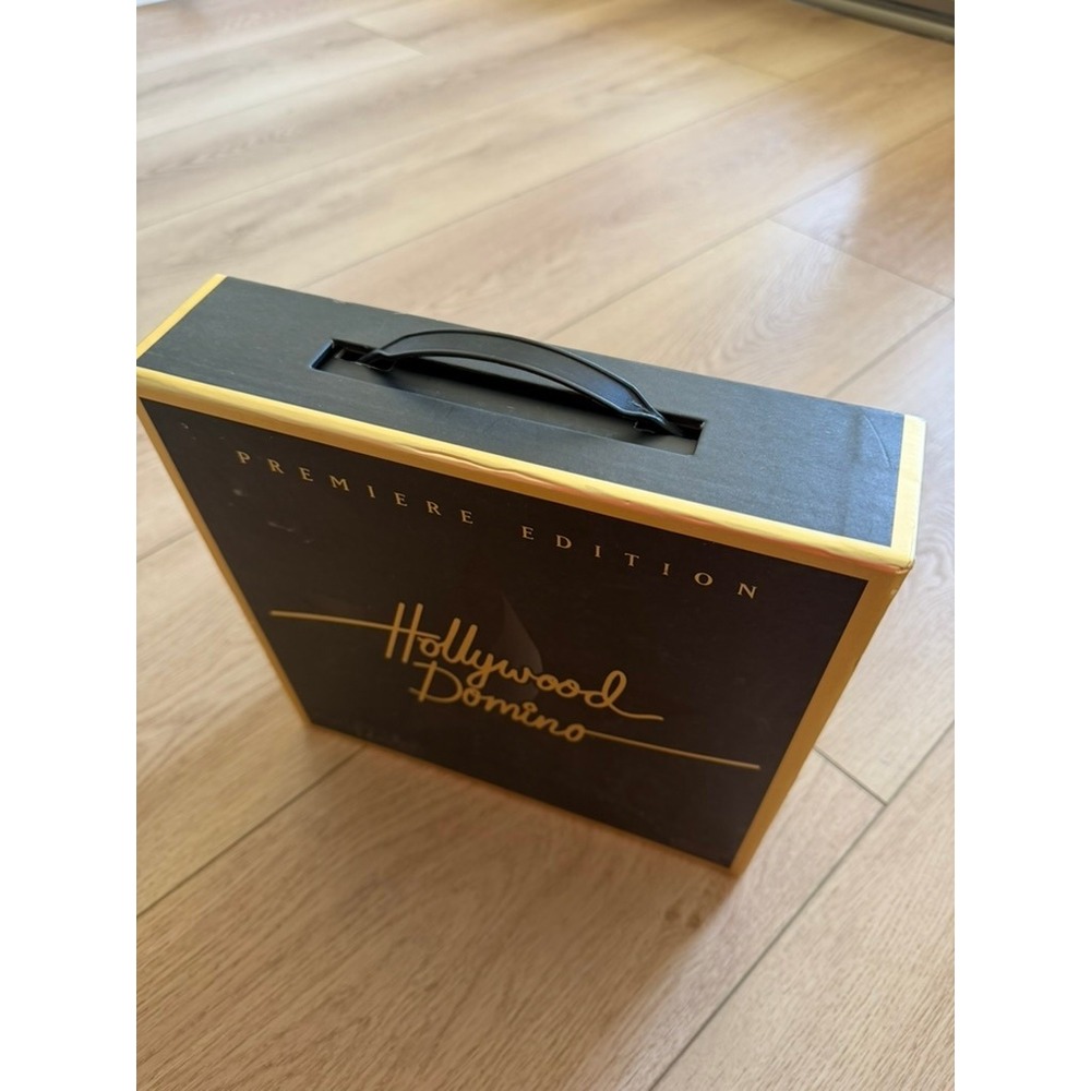 Vintage Parker Brothers Hollywood Domino Premiere Edition Game Set w/ Case - Picture 3 of 6